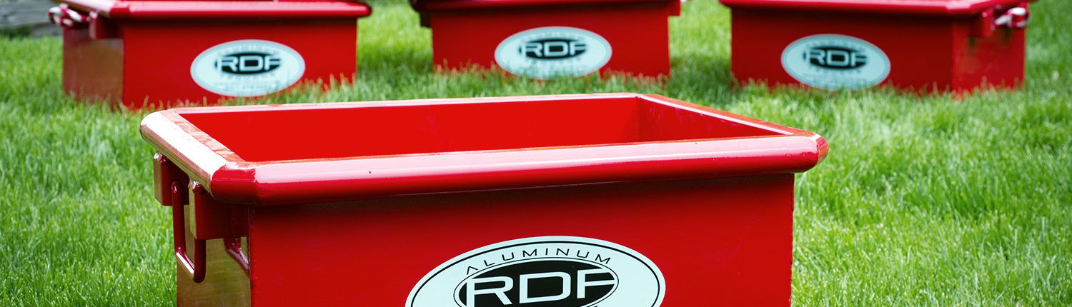 RDF metal troughs